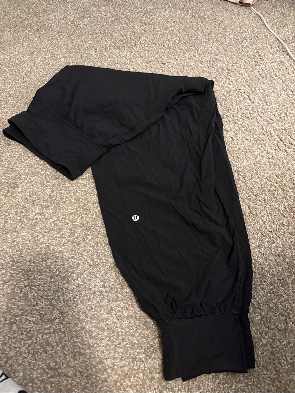 lululemon athletica Black Track Joggers